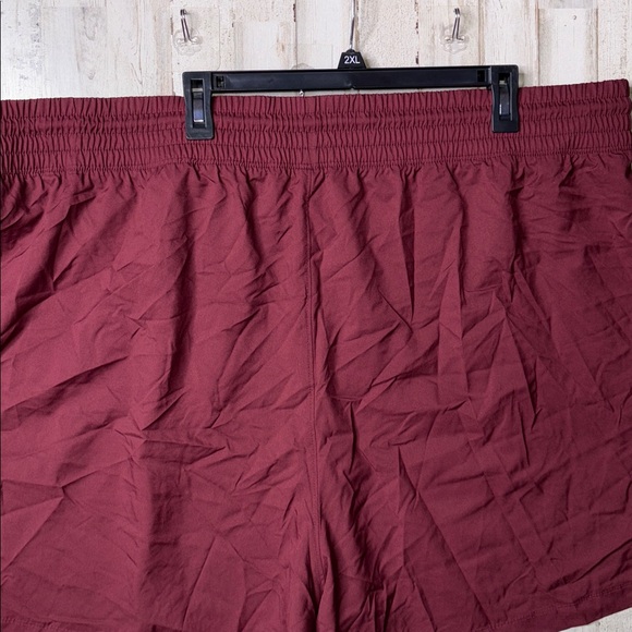 Old Navy Strechtech Dry Quick Burgundy Active Shorts Size 3X NWT! - Picture 9 of 14